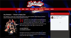 Desktop Screenshot of hey19band.com